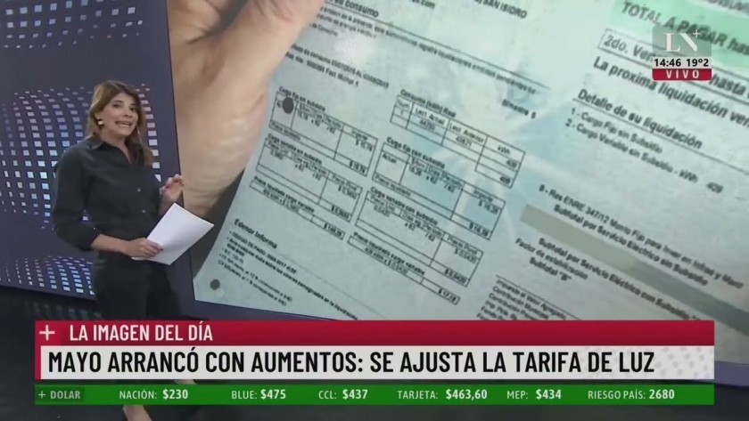 Fuerte aumento a la luz sin subsidios: 25% en mayo y 400 interanual