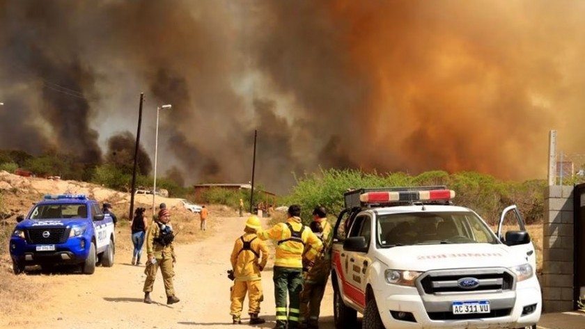 Detectaron nuevos focos de incendios en los valles cordobeses