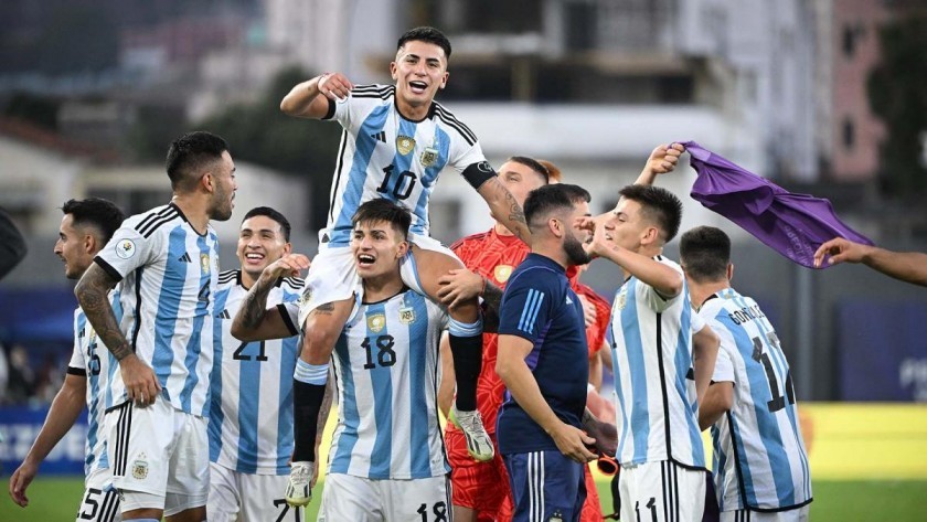 Sub23: Argentina superó a Brasil y se metió en los JJ.OO de París