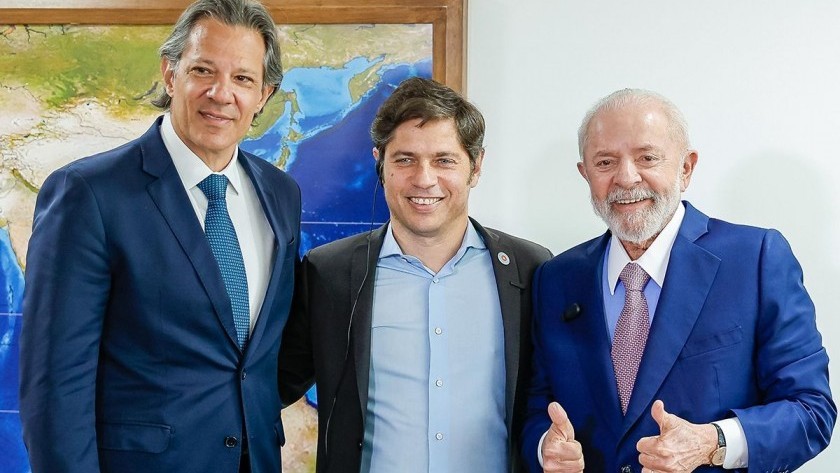 Kicillof se reunió con Lula en Brasil para “fortalecer la cooperación económica y productiva”