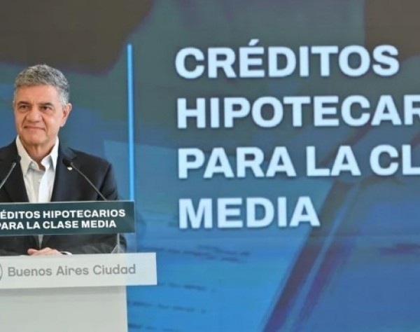 Jorge Macri anunció créditos hipotecarios para la primera vivienda de la clase media