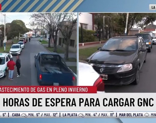 Sin GNC: taxistas y remiseros cortarán la Autopista La Plata-Buenos Aires