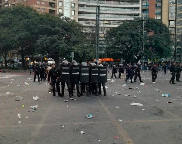 Argentina 3 - Egipto 2: Incidentes, detenidos y un muerto, durante los festejos