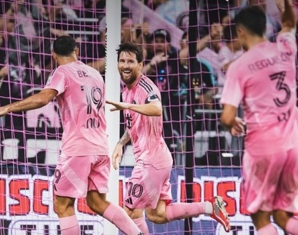 Messi volvió con todo a Inter Miami: doblete en la goleada sobre DC United