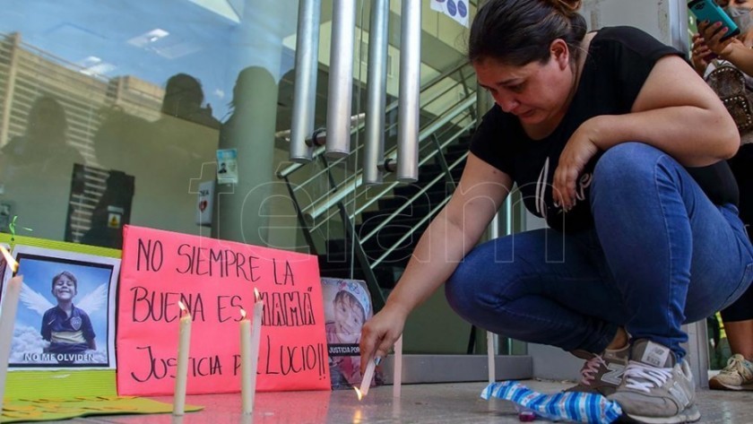 Familiares y vecinos se movilizaron para pedir justicia por Lucio